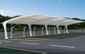 嵊州市膜结构停车棚