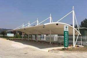 嵊州市膜结构停车棚